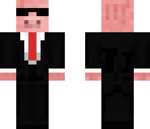 pig in suit
