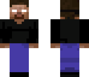 herobrine with a hoody on 