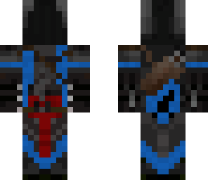 blue and black assassin