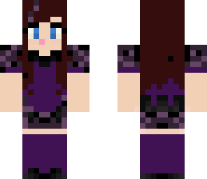 pretty purple girl