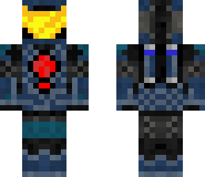 blue halo skin