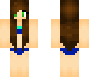 bikini girl completely fiished