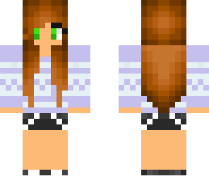 girl in wooly jumper
