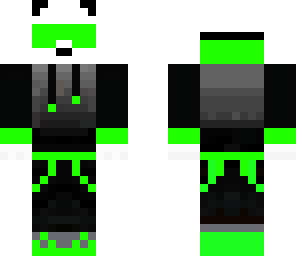 green panda