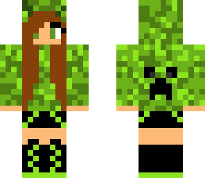 creeper hoodie girl