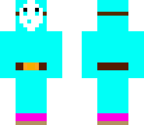 blue shy guy