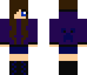 dark purple girl