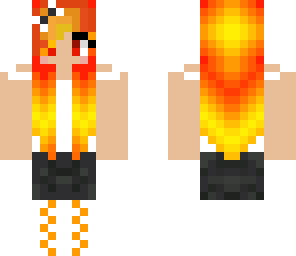 this girl is on fire