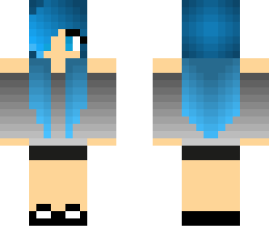 blue girl- girl skin collection