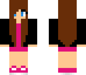 hot pink biker chick 