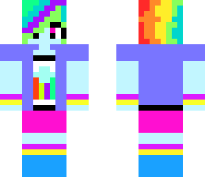 rainbow girl