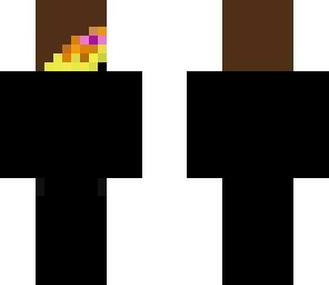 half human have enderman half pumpkin