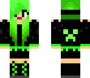 creeper girl self edit
