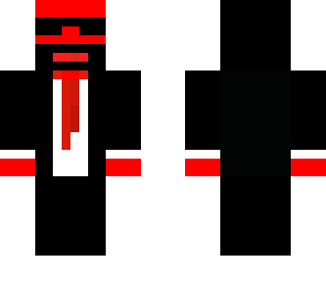 red man in suite