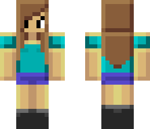 blocky girl steve