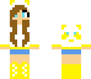 yellow panda girl