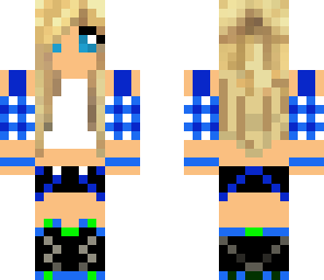 girl blue beautyfull