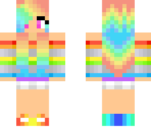 rainbow girl plz like