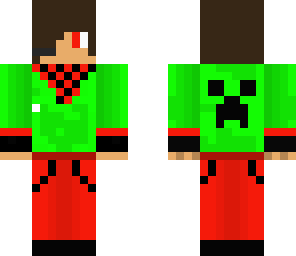 creeper gamer boy