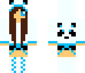 girl in panda costume