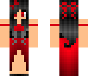 red vampire girl