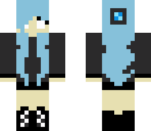 blue girl