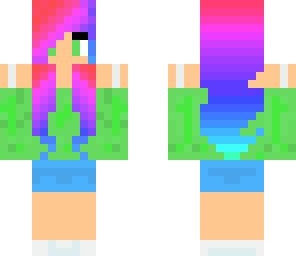 rainbow girl
