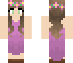 girl flowers