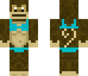 monkey in a bikini