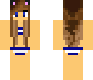 edited bikini girl