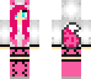 improved pink wolf girl