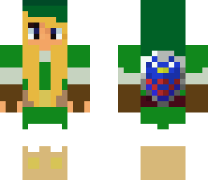 simple ocarina of time girl link