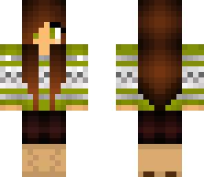 green sweater girl