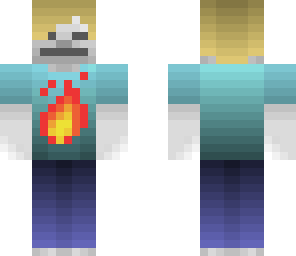a blonde skeleton