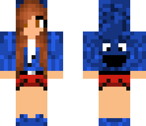 cookie monster girl