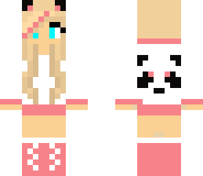 pink panda girl