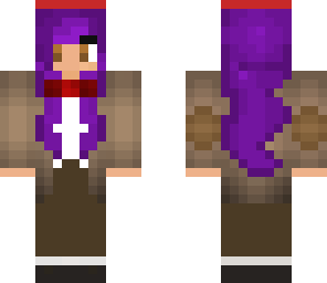 purple haired 11th doctor girl 