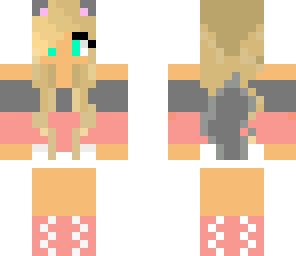 pink cat girl
