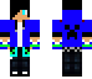 boy in blue