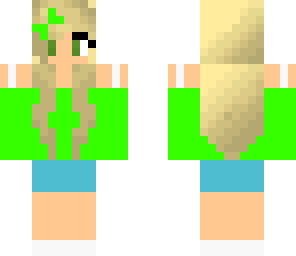 green girl