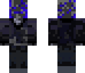 the blue skull
