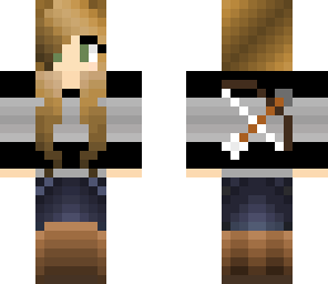 bow and arrow girl