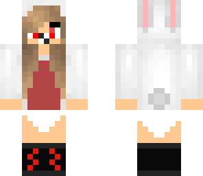 vampbaby in bunny costume