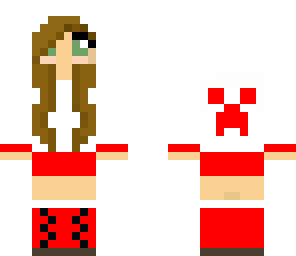 red creeper girl
