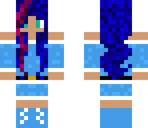miss santa blue