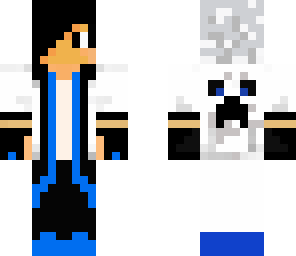 the blue hoodie