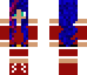 miss santa red