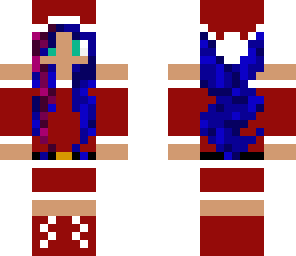miss santa red