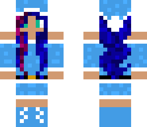 miss santa blue