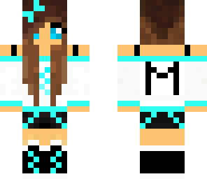blue girl